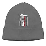 Fire Fighter Retired - Distressed American Flag Men