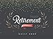 Happy Retirement Party Guest Book: Golden Sparkle Paperback Cover | Retirement Party Guest Sign In | Congratulatory Message Book for Best Wishes Comments (Guest Book for Retirement Party) by Angel Creations
