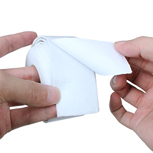 Ewinever 2-Pack Adhesive Anti-slip Carpet Tape Stickers For Rugs Mats Pads Runners Works on ANY Floor