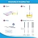 50 Ovulation Test Strips and 20 Pregnancy Test Strips Kit, Combo Ovulation Predictor Kit Pack, Ovulation Tracker, High Sensitivity & Accurate Result for Women Home Testing (50LH + 20HCG)