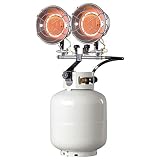Mr. Heater, MH30T Double Tank Top Outdoor Propane Heater (Propane Cylinder not Included)