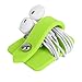 ELFRhino Silicone Earphone Organizer - Earphone Wrap Headphone Cord Organizer Manager/Cable Winder (Green, 1 Piece)