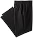 Haggar Men's Big-Tall Work to Weekend Hidden Expandable Waist Plain Front Pant,Black,50x30