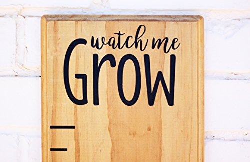 Little Acorns DIY Vinyl Growth Chart Ruler Decal Kit, Watch Me Grow