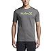 Hurley MTS0023640 Men's Dri-FIT One And Only T-Shirt, Charcoal Heather 7 - L