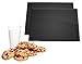 All Purpose Grill Mat Baking Mat Combo - Works in Oven and In Grill - Non PTFE Microwave Safe - Grill Mat - Set of 2 - 16 X 13 Inches