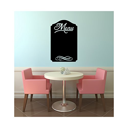 Amazon Com Chalkboard Menu Wall Decal Style 002 36 Tall