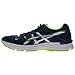 ASICS Men's Gel Excite 3 Running Shoe, Ink/Silver/Flash Yellow, 9.5 M US
