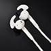20 Pieces Samsung Earbud Covers Teemade Replacement Silicone Ear Hooks Tips Silicone Ear Gels Buds for Samsung Galaxy S7/S7 Edge /S6/S6 Edge Sports Earbuds (White)