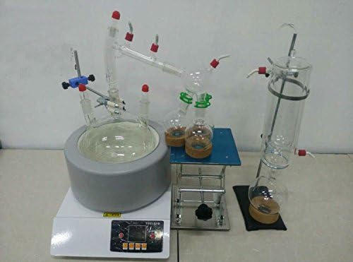 5l short path ethyl alcohol short path molecule distillation machine kit