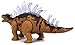 Dinosaur Century Stegosaurus Battery Operated Toy Dinosaur Figure w/ Realistic Movement, Lights and Sounds (Colors May Vary)