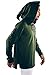 Musterbrand Zelda Men Knitted Hoodie Link Cape Green XL