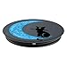 Black Cat Crescent Moon Sailor Mom PopSockets PopGrip: Swappable Grip for Phones & Tablets PopSockets Adhesive PopGrip