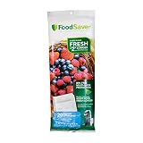 FoodSaver 1-Gallon Multilayer Construction Vacuum Zipper Bags, 20 Count
