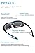 Ewin E03 Polarized Sports Sunglasses with 5 Interchangeable Lenses for Men Women Golf Baseball Volleyball Fishing Cycling Driving Running Glasses(Blue&Black)