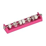 STACKERS jewellery box | chocolate brown & bright pink charm & bead bar stacker accessory