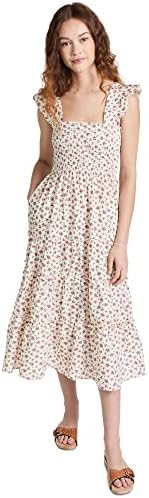 reagan floral embroidered cotton dress Reagan Floral Dress