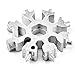 18-in-1 Stainless Steel Snowflakes Multi-Tool Card, Snowboarding Multi-Tool Screwdriver Tool for Opener Key chain/Bottle Opener/Outdoor Travel Camping/Fashion Pendant Pocket/Gift for Men(silver)