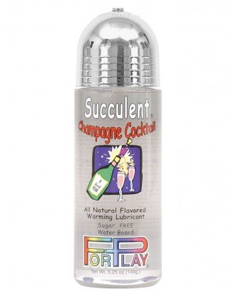 Trimensa Pharmaceuticals Forplay Succulents Lubricant, Champagne Cocktail, 5.25 Fluid Ounce
