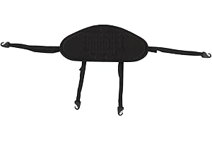 RASTKY Adjustable Kayak Backrest, Padded Massage Points, Canoe Backrest Support for Drifting Boats, Polyurethane Mesh 20.8 X 