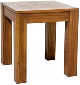 Vily's House-Mesa Madera Maciza de Centro Forma Cuadrada Línea Recta