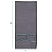 Wallniture Remote Control Holder - Tablet Gadget Caddy Pocket Organizer for Sofa Armchair - Bedside Loft Bed Storage (Gray)