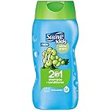 Suave Kids 2 in 1 Shampoo + Conditioner, White Grapes 12 oz
