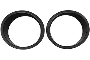 Front Headlight Lamp Cover Trim Bezel for for Wrangler JK JKU 2007+ ABS Exterior Moulding Protective Frame Replacement Access