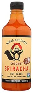 Amazon.com : Ninja Squirrel, Coconut Sriracha Hot Sauce, 18 oz