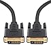A-technology-DVI Cable 6ft Dual Link 24+1 Male to Male Digital Video Cable Gold Plated with Ferrite Core Support 2560x1600,144Hz for Gaming, DVD, Laptop, HDTV and Projector.