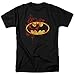 Batman Logo Joker Graffiti DC Comics T Shirt & Exclusive Stickers (X-Large) Black