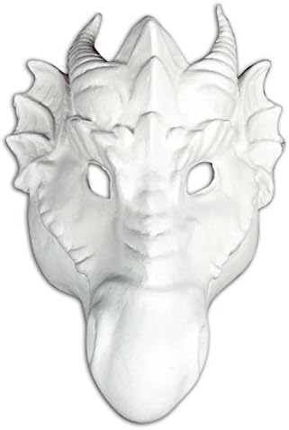 Do It Yourself DIY Venetian Mask (Blank) (Draco)