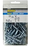 Surebonder FPC86S-100 1/4-inch Steel Medium Rivets (100 per box)