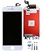 LCD Digitizer & 3D Touch Screen Replacement Front Glass with Digitizer Assembly for iPhone 6S 4.7inch White
