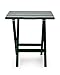 Camco 51691 Green Large Adirondack Portable Outdoor Folding Side Table, Perfect for The Beach, Camping, Picnics, Cookouts and More, Weatherproof and Rust Resistant