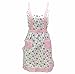 Morecome Women Restaurant Home Kitchen For Pocket Cooking Apron Bib (C)