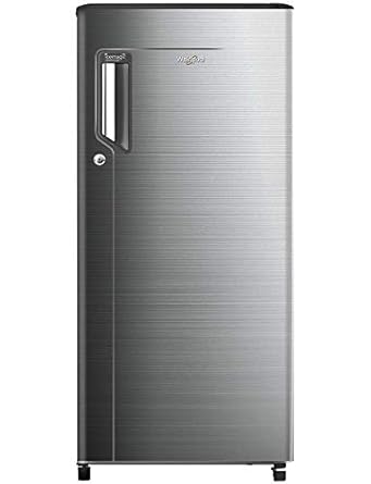 Whirlpool 185 L Direct Cool Single Door 3 Star Refrigerator (Chromium Steel, 200 IMPC PRM 3S)