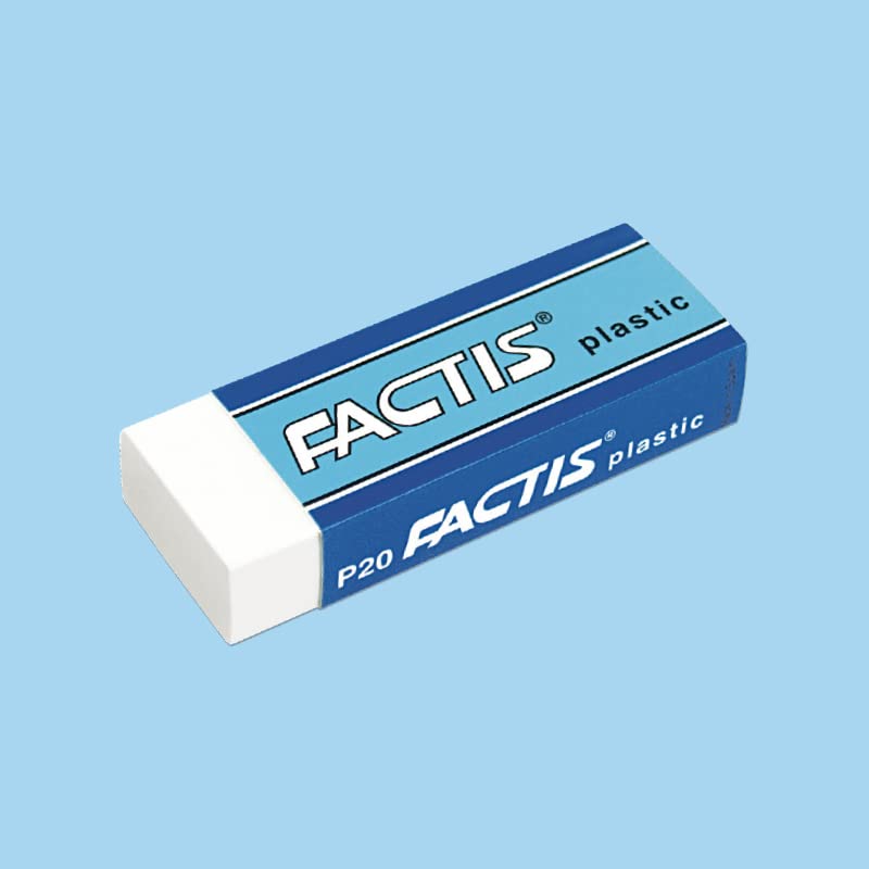 Box of 20 Erasers P20 with Cardboard Factis®