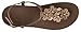Vionic with Orthaheel Technology Womens Julie II Sandal Bronze Size 9