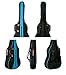 MiraTekk Nylon Cotton Guitar Bag|Guitar case|Guitar Backpack case with Pocket|Gig Bag|Acoustic|Electric|Guitar Bag|Guitar case|(Blue - 34 inch)