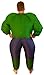 Mr Puffy's Inflatable Hulk Adult Fancy Dress Costume