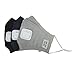 3 Pieces Reuseable Dust Masks N95 with Exhalation Valve Motorcycle Bicycle Cycling Ski Face Mouth Warm Windproof Mask PM2.5 Activated Carbon Filter Half Face Breathing Masks Respirator for Women Men