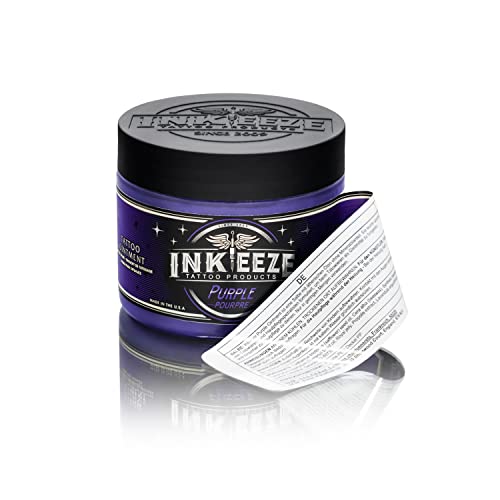 INKEEZE Purple Tattoo Ointment for Artists and Aftercare, Essential