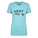 zerogravitee Army Wife with Dogtags Women's Crewneck tee
