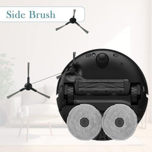 SpeHiate Replacement Accessories for Dreame L10s Pro Ultra Heat/ L10s Ultra Gen 2/ L40 Ultra AE/ X30 Ultra/MOVA E30 Ultra with 1 Main Brush, 6 Bags, 2 Filter, 6 Cloths, 4 Side Brushes