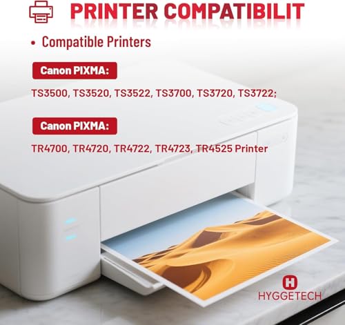 275XL 276XL Ink Cartridges Compatible for Canon 275 276 XL Ink Cartridges Use with Canon PIXMA TS3720 TS3522 TS3520 TS3500 PIXMA TR4720 TR4722 TR4700 (Black, Tricolor)