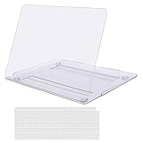 MOSISO MacBook Air 13 inch Case 2019 2018 Release A1932 with Retina Display, Plastic Hard Shell Case & Keyboard Cover Skin Only Compatible with MacBook Air 13 with Touch ID, Crystal Clear