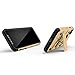 ZIZO Bolt Series for iPhone Xs Max case Military Grade Drop Tested with Tempered Glass Screen Protector, Holster, Kickstand Gold Black