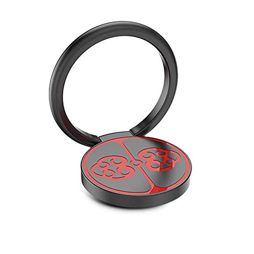 2 PCS Lazy Finger Brackets, 2pcs Zinc Alloy Electroplating Process Magnetic Adsorption Phone Ring Holder 360 Degree Rotating Bracket Stand for Phone