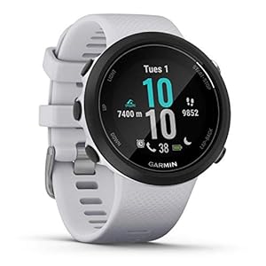 GARMIN Swim 2, Zwem Horloge, Health Smartwatch, GPS, Waterdicht, Hartslagmeting, Tempowaarschuwingen en Training…